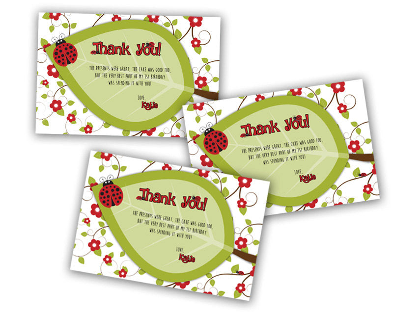 Strawberry Birthday Party Thank You Tags, Printable Thank You Tags