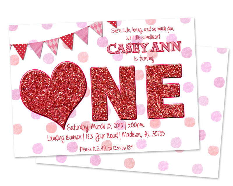 Sweetheart Ball Invitations